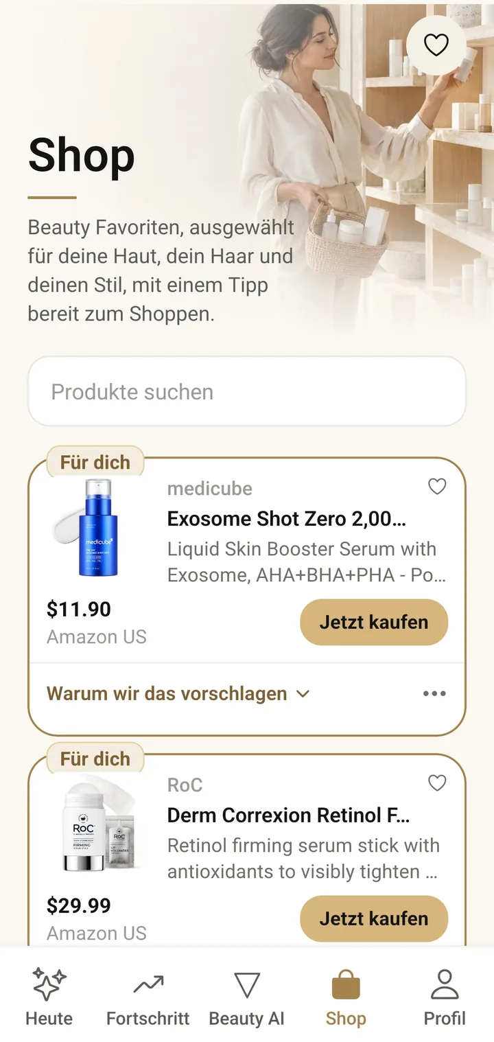 Der VIPAD Shop mit Produkten mit dem Label Für dich