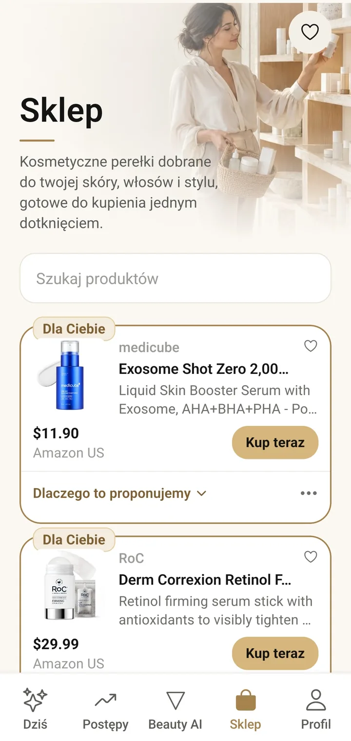 Sklep VIPAD z produktami oznaczonymi Dla Ciebie